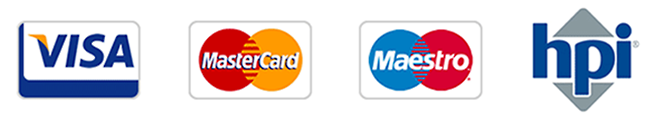Major Credit Cards logos